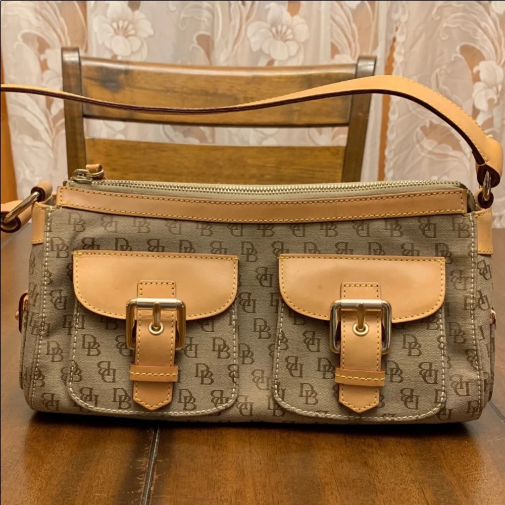 Dooney And Bourke Double Front Pocket Handbag